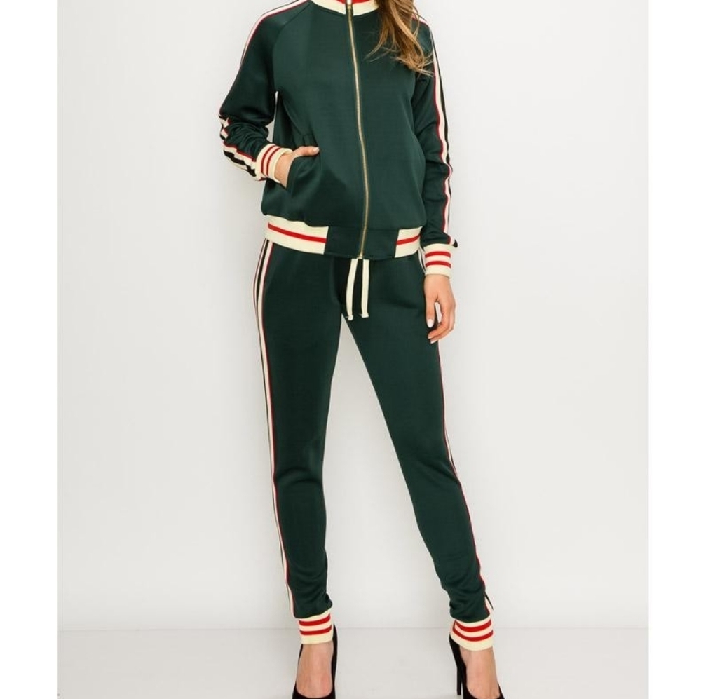 Victorious L.A Women Side Stripe Track Suit